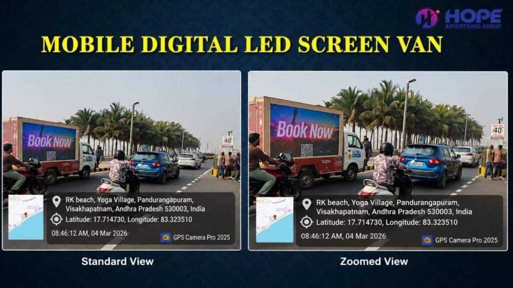 Mobile Digital LED Screen Van in Visakhapatnam