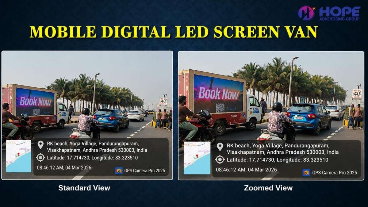 Mobile Digital LED Screen Van in Visakhapatnam