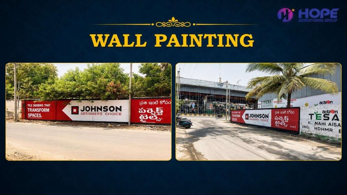 Wall Painting Advertising in Visakhapatnam